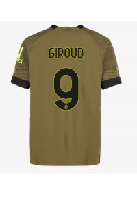 AC Milan Olivier Giroud #9 Fotballdrakt Tredje Klær 2022-23 Korte ermer